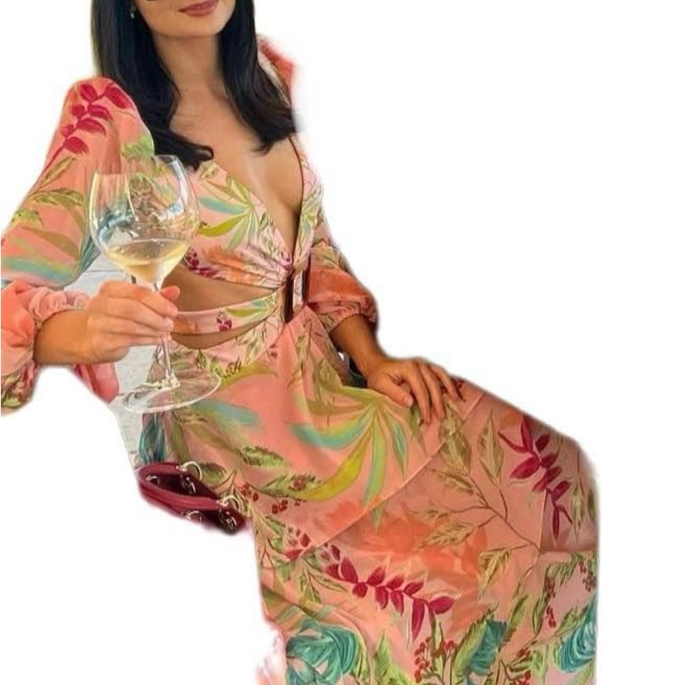 Floral Print Patbo Dress